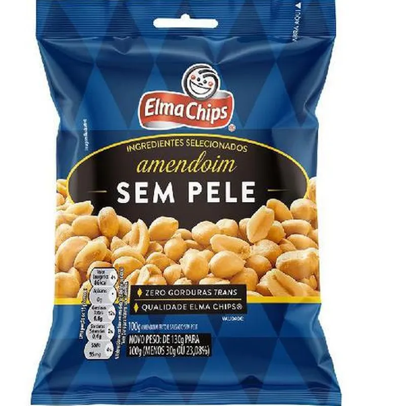 Elma Chips Amendoim sem Pele 100g