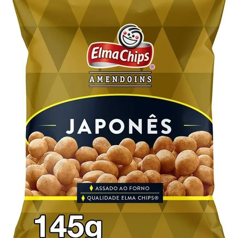 Amendoim Japonês Elma Chips Pacote 145g