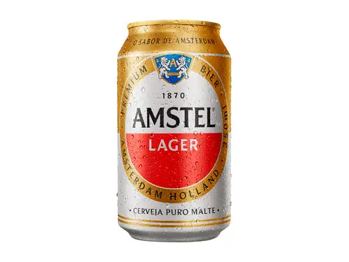 Cerveja Lata Amstel 350 ml