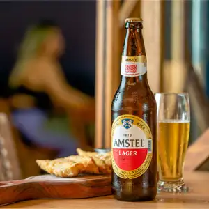 Cerveja Garrafa Amstel 600 ml